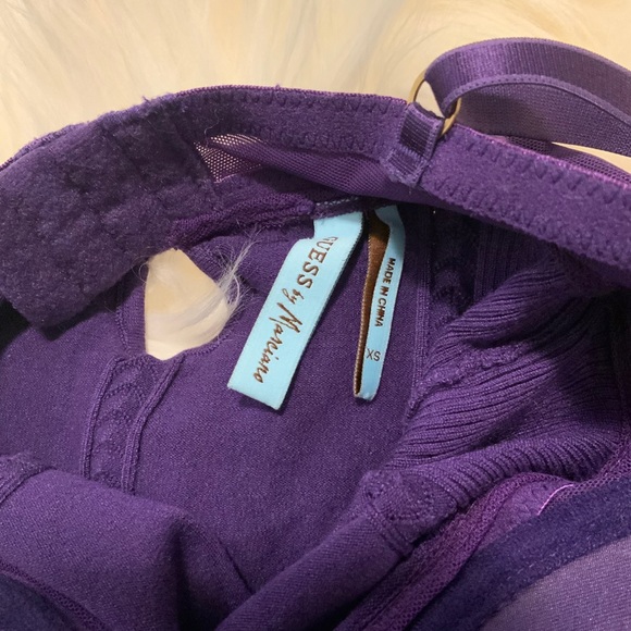 GUESS By MARCIANO Purple Bustier - size XS - Picture 6 of 6
